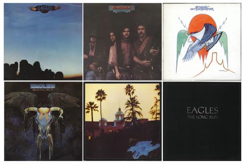 Eagles 1972-1979 Studio Albums UK Vinyl Box Set (591230)